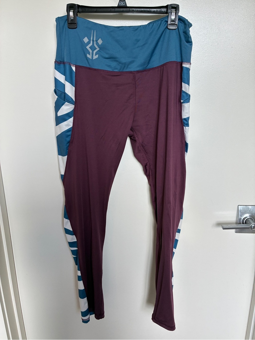 Star Wars Teal and Plum Track Joggers with Striped Side Panels
